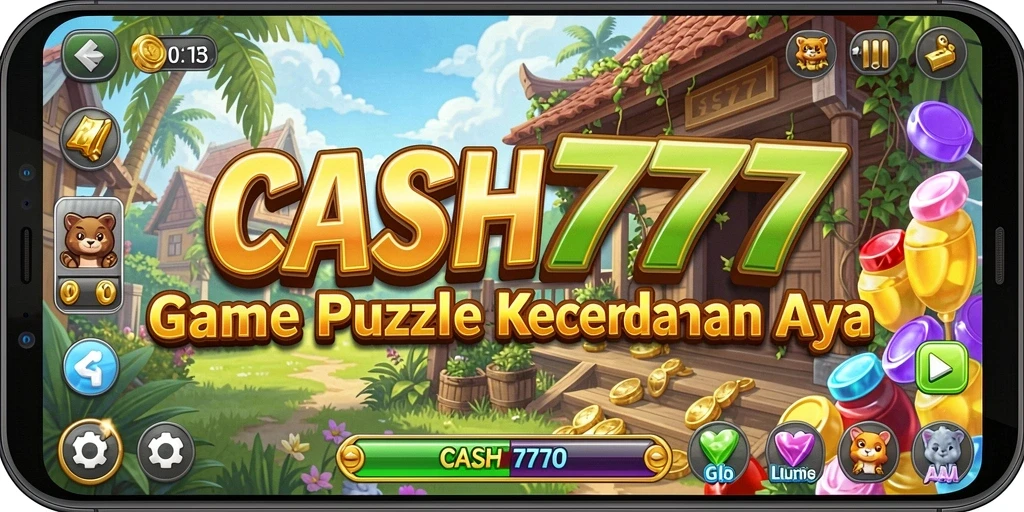 Tampilan gameplay menarik dari CASH777 yang memukau.