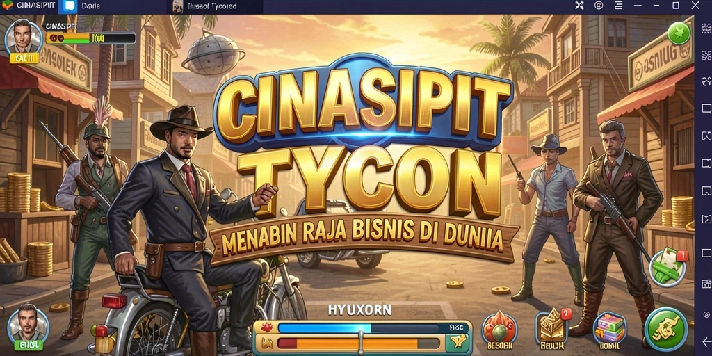 Tampilan gameplay CINASIPIT yang memukau dan interaktif.