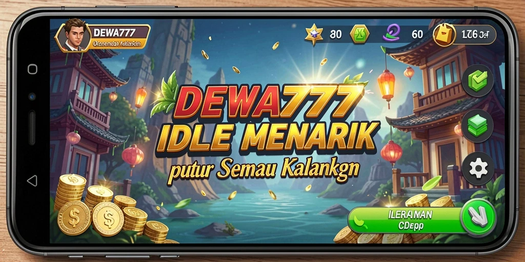 Tangkapan layar DEWA777 menunjukkan gameplay Idle yang mengasyikkan.