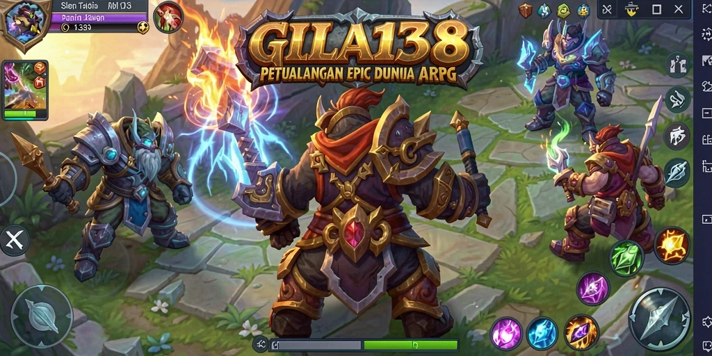 Tampilan gameplay GILA138 yang mendebarkan dan penuh aksi.