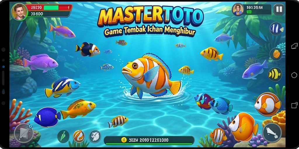 Gameplay seru Tembak Ikan di MASTERTOTO yang menarik.