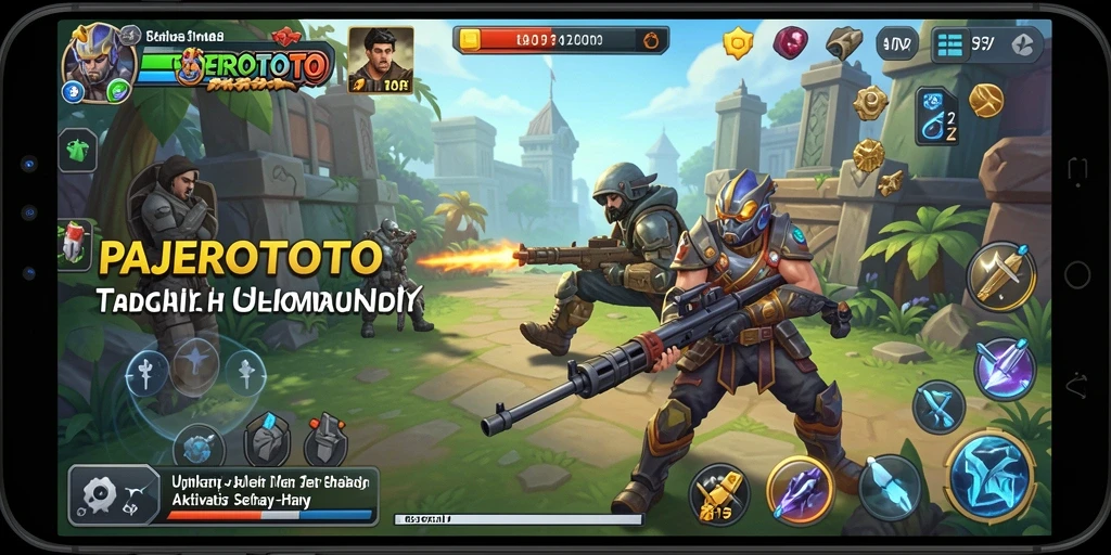 Screenshot PAJEROTOTO menunjukkan tampilan antarmuka yang ramah pengguna.