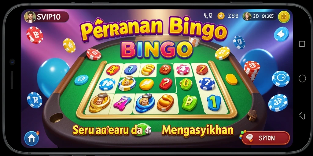 Screenshot utama SVIP10 menampilkan gameplay Bingo yang seru dan interaktif.